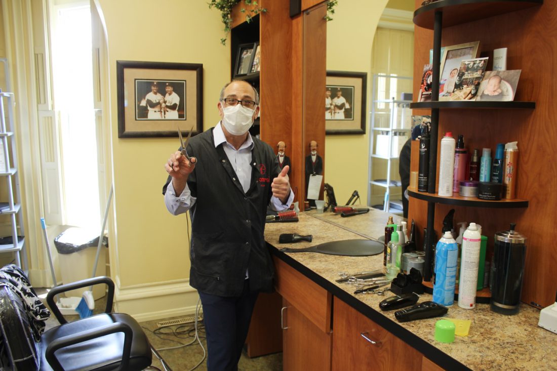 Local salons and barbershops resume business | News, Sports, Jobs -  Observer Today